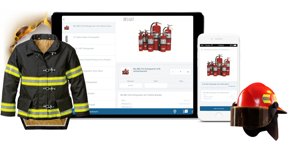 Fire Safety Services - Sales App